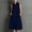 *Navy, variant on ClodeEU Women's Collared Sleeveless Button Down Linen Midi Dress,Casual Sundress with Pockets Beige,Women's Plus L