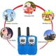 thumbnail image 5 of Walkie Talkie para niños, 8 canales, Radio bidireccional, linterna para niños, juego de Walkie Talkies, regalos para niños, juguetes para niñas y niños (1 par, azul) Ormromra LN-1375, 5 of 5