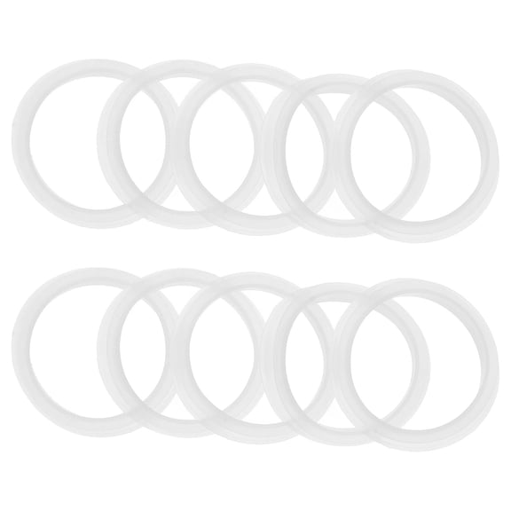 Raindrops 10Pcs Universal Silicone Bathtub Drain Plug Gaskets Easy Install Kitchen Seal