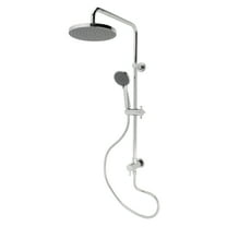 Kingston Brass KSG2391D Concord Wall Mount Rain Drop Shower System with Hand Shower in Polished Chrome