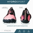 thumbnail image 6 of FITKICKS HydroSport Land-to-Water Footwear Barefoot Shoes, Coral (Unisex), 6 of 10