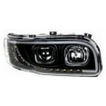 thumbnail image 3 of United Pacific Blackout Projection Headlight With LED Position Light & LED Turn Signal For 2008+ Peterbilt 388/389 - Passenger 31648, 3 of 7