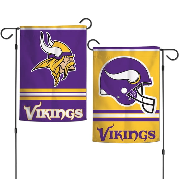 NFL Minnesota Vikings Name 12" x 18" Garden Flag