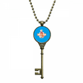 thumbnail image 1 of Amoureux Seulement Compagnie Clé Collier Pendentif Chaîne Embellie, 1 of 3