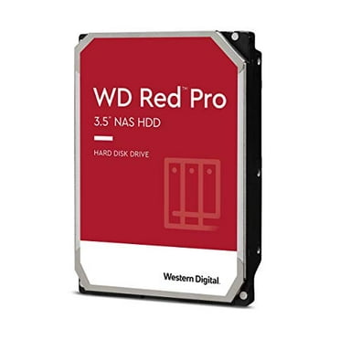 Western Digital 2TB WD Red Pro NAS Internal Hard Drive HDD - 7200 RPM, SATA 6 Gb/s, CMR, 64 MB Cache, 3.5" - WD2002FFSX