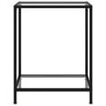 thumbnail image 2 of vidaXL Table Console Transparent 60x35x75 cm Verre Trempé, 2 of 5