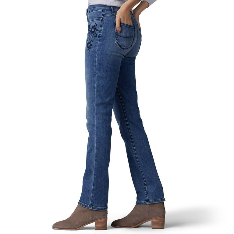 Women's Ultra Lux Comfort with Flex Motion Straight Jean in Within Motion 