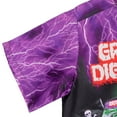thumbnail image 5 of Monster Jam Grave Digger Toddler Boys Hawaiian Button Down Shirt Toddler to Big Kid, 5 of 5