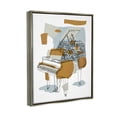 thumbnail image 3 of Stupell Industries Urban Town Grand Piano Graphic Art Luster Gray Floating Framed Canvas Print Wall Art, Design by Melissa Wang, 3 of 8