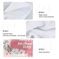 thumbnail image 5 of Mother and Daughter Flowers Mothers Day Hanging Towels with Loop Hand Towels Nylon Fastener Tape Design Dish Cloths 2 Pieces, 5 of 7