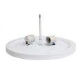 thumbnail image 4 of Elegant Designs 2 Light Elipse Crystal Flush Mount Ceiling Light 2 Pack, White, 4 of 4