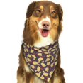 thumbnail image 6 of Naloa Cute Small Farm Birds Dog Bandanas 1PC Washable Triangle Dog Scarfs Premium Durable Fabric, for Small Medium Large Dogs and Cats, 6 of 6