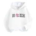thumbnail image 2 of Conjunto de sudadera con capucha de punto para niños y niñas, sudaderas casuales de manga larga, tops, mono informal para niños de 2 a 13 años, 2 of 5