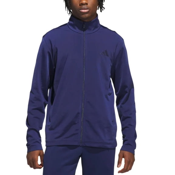 adidas Men’s Tricot Track Jacket — Classic Athletic Layer - Blue - XL