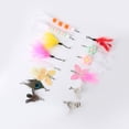 thumbnail image 2 of Cat Toy Feather Refill Creative DIY Cat Wand Refill Cat Teaser Attachment, 2 of 8