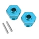 thumbnail image 3 of Accesorios RC, 2 piezas Rueda de aluminio RC Acoplador hexagonal de rueda de aluminio RC Acoplador hexagonal de rueda de aluminio Diseño aerodinámico, 3 of 9