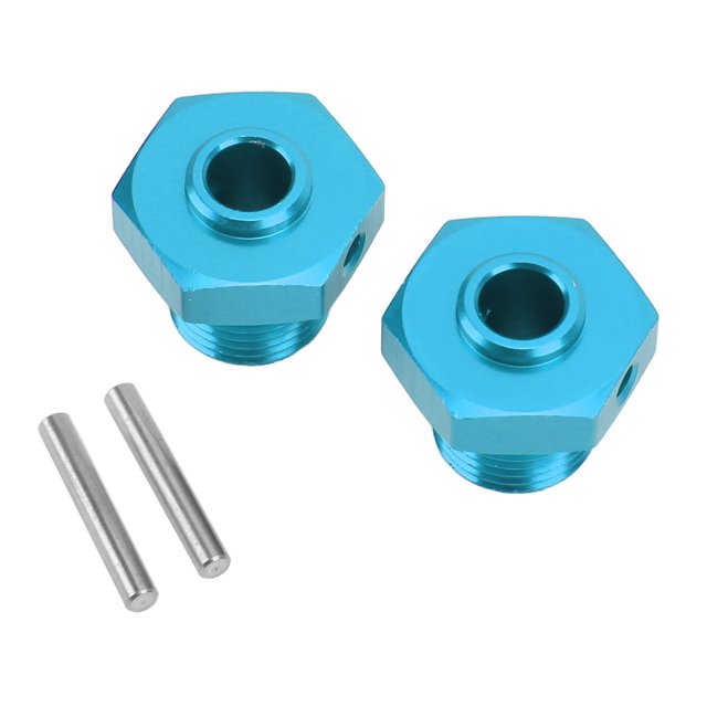 Acoplador hexagonal de rueda de aluAcoplador hexagonal de rueda de aluminio RC, reemplazo de bujes de rueda hexagonales de alta precisión de 17 mm / 0,7 pulgadas para ARRMA 1/8 RC Car