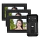 thumbnail image 2 of Sistema de control de puerta con video, intercomunicador con wifi y cable de 7 pulgadas, timbre con visión nocturna y 3 cámaras, construido para durar, 2 of 9