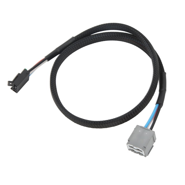 Brake Control Adapter Harness, Wear Resistant ABS Copper Trailer Brake Controller Harness T Connector Plug and Play for Car