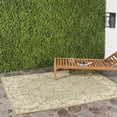 thumbnail image 2 of Safavieh Courtyard Dani Bordered Indoor/Outdoor Area Rug, Olive/Natural, 7'10" x 7'10" Square, 2 of 9