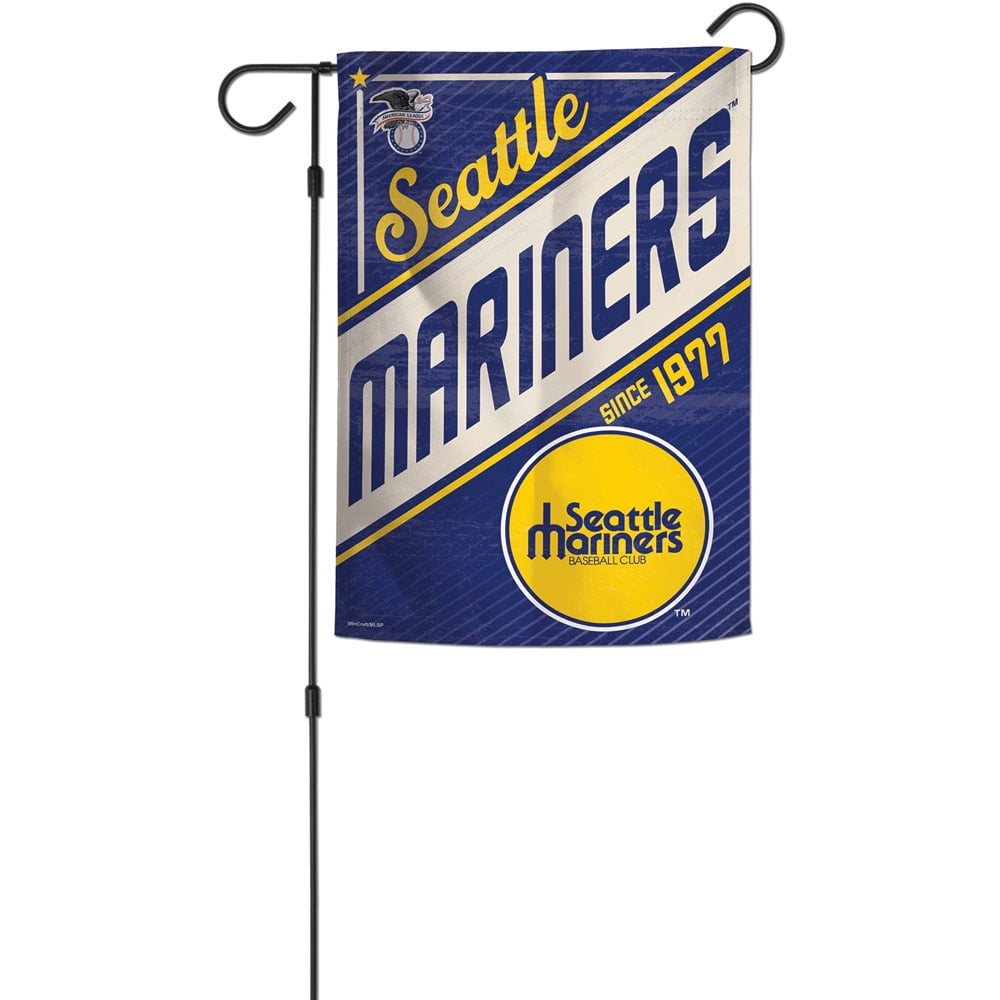 Wincraft Seattle Mariners Double Sided Garden Flag