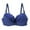 Navy, variant on Women's Push Up Lace Bra Comfortable Padded Underwire Bra Plus Size Full Coverage Daily Bras Support Bralette (Black, 36C)