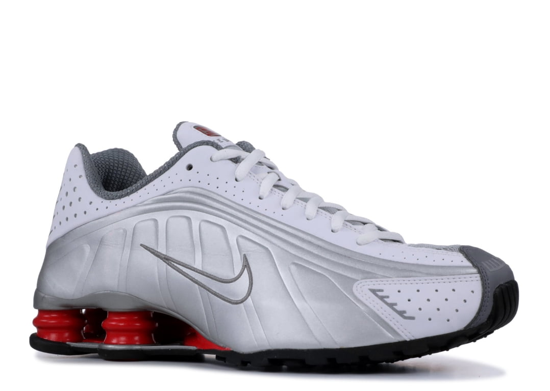 nike shox r4 white flash