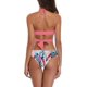 thumbnail image 2 of Sexy Halter para Mujer Bikini Push Up Parte Superior Inferior con Estampado Floral Traje de Baño de Dos Piezas Yuca Rojo XL Yuca Rojo XL Xishao ropa, 2 of 2