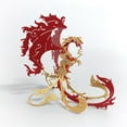 thumbnail image 3 of Mythical Phoenix 3D Metal Model Kit | 28+PCS DIY Assembly with Red & Golden Finish | Cultural Desk Art for Adult Collectors, 3 of 7