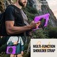 thumbnail image 5 of For Samsung Galaxy Tab A11+/ Tab A9+ 11 inch Case, 360 Rotatable Handle Stand, Shoulder Strap, Drop-Proof Design, Purple, 5 of 7