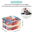 thumbnail image 5 of Cupid Travel Portable Square Display Case Decorative Box Jewelry Stand Earring Holder for Girls and Women: Stores Rings, Earrings, Necklaces, Bracelets, and More, 5 of 6