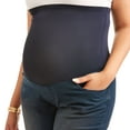 thumbnail image 5 of Maternity Oh! Mamma Jeans with Full Panel and Rolled Cuff (Available in Plus Sizes), 5 of 5