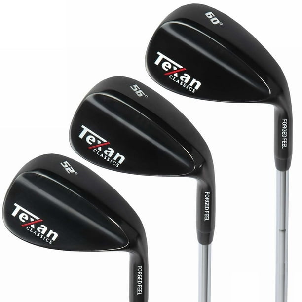 TEXAN CLASSICS II GUN METAL Mens Right Hand Golf wedge set 525660 3