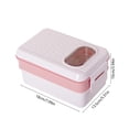 thumbnail image 3 of YIMWNYI Lunch Bento Boîte à 1600ml Étanche Micro-Ondable Récipient de Préparation de Repas Multi-Compartiments Facile à Transporter, Récipient à Lunch en Plastique de Qualité Alimentaire pour Adultes, 3 of 6