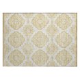 thumbnail image 2 of Addison Rugs Chantille Indoor/Outdoor Transitional Medallions Gold Washable Rectangle Rug, 1'8" x 2'6", 2 of 6