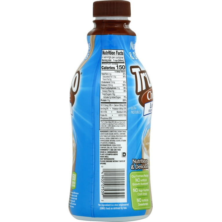 TruMoo Chocolate Milk  High Protein: 1% Lowfat Chocolate Milk