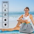 thumbnail image 3 of Bolsa de Playa Tote QOGiR Neopreno Gris y Verde Grande, 3 of 7