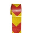 thumbnail image 4 of Cinta Reflectante Flecha Advertencia Pegatina Coche (+) Rojo Y Amarillo, 4 of 9