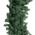 thumbnail image 2 of Northlight PVC Unlit Spiral Wreath, 72" (Green), 2 of 5