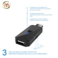 thumbnail image 2 of JYS-P4135 Adaptateur de Manette Sans Fil pour PS5/PS4/PS3/Xbox/Switch Console/PC, 2 of 6