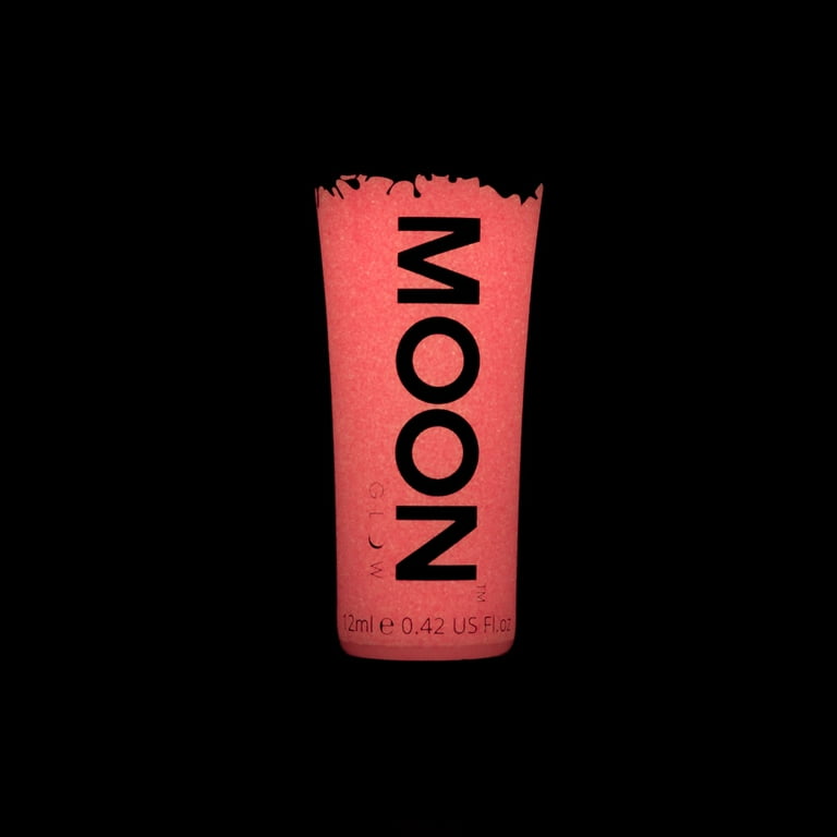 Moon Glow In The Dark Face Paint 12ml Clamshell Costume Make Up Moon Glow In The Dark Face Paint 12ml Clamshell Costume Make Up