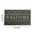 thumbnail image 2 of RKSTN bathroom rugs Home Entrance Door Three Dimensional Embossed Welcome Mat High Grade Scratch Counteractive Wear Counteractive Easy To Clean, 2 of 5