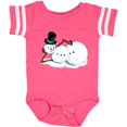 thumbnail image 3 of Inktastic Sassy Snowman in Top Hat Boys or Girls Baby Bodysuit, 3 of 5