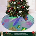 thumbnail image 6 of GZHJMY Mardi Gras Christmas Tree Skirt, Tree Skirt for Holiday Party Home Christmas Day Ornaments, 47.2", 6 of 6