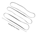 thumbnail image 2 of PENIKOKO 3Pcs Flexible Black Rubber Belt for Turntable Record Player and Phonograph Accessory, 2 of 7