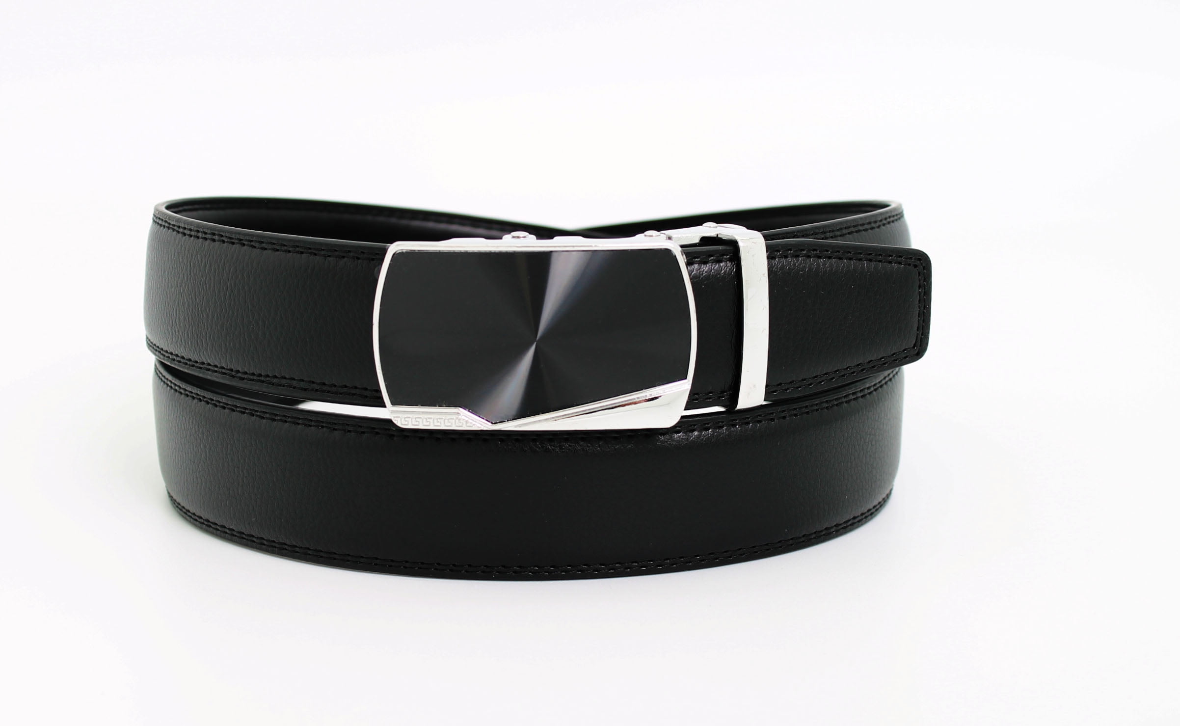 mens black dress belt