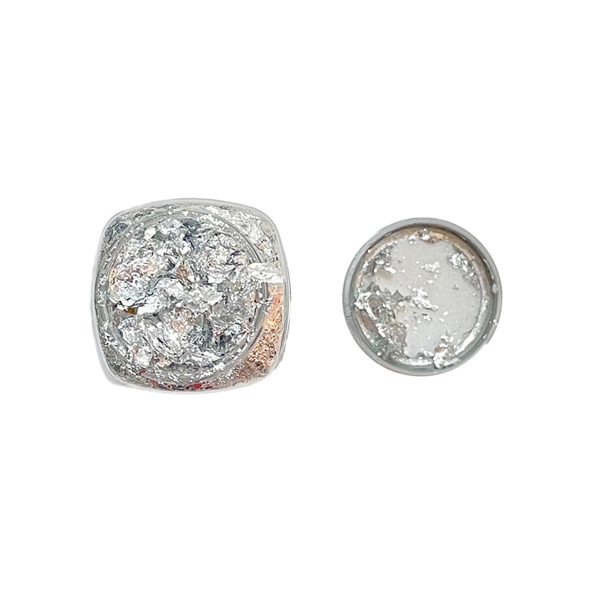 Recollections Silver Foil Specialty Glitter Flakes, 12 Pack