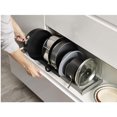 thumbnail image 4 of Expandable Organizer for Kitchen Equipment, Plastic, Gray, 4 of 5