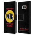 thumbnail image 1 of Head Case Designs Officially Licensed Cobra Kai Graphics 2 No Mercy Logo Leather Book Wallet Case Cover Compatible with Samsung Galaxy S7 edge, 1 of 6