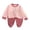 Pink, variant on mgoYE Fall Outfit for Toddler Boy Girl Long Sleeve Bear Sweatshirt Pant Sets Winter Pullover Clothes(Pink,6-12 Months)